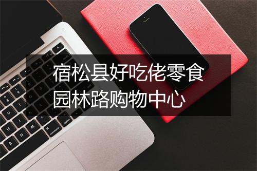 宿松县好吃佬零食园林路购物中心