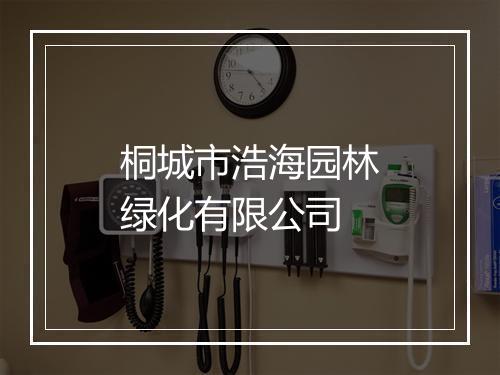 桐城市浩海园林绿化有限公司