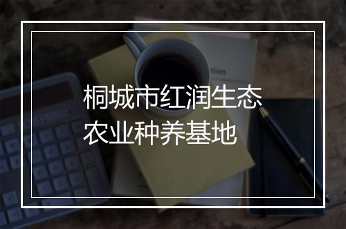 桐城市红润生态农业种养基地