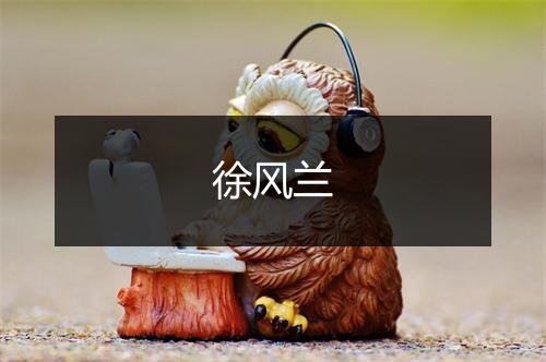 徐风兰