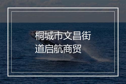 桐城市文昌街道启航商贸