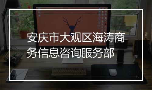 安庆市大观区海涛商务信息咨询服务部