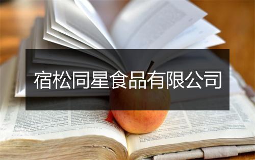 宿松同星食品有限公司