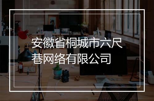 安徽省桐城市六尺巷网络有限公司