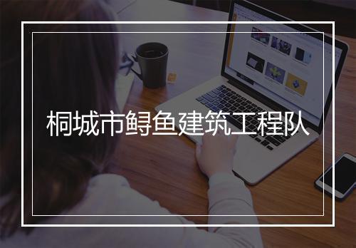 桐城市鲟鱼建筑工程队