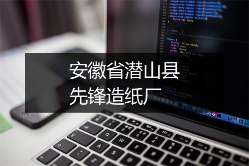 安徽省潜山县先锋造纸厂