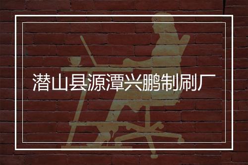 潜山县源潭兴鹏制刷厂