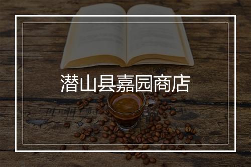 潜山县嘉园商店