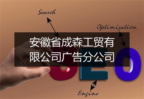 安徽省成森工贸有限公司广告分公司
