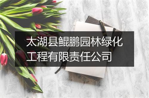 太湖县鲲鹏园林绿化工程有限责任公司