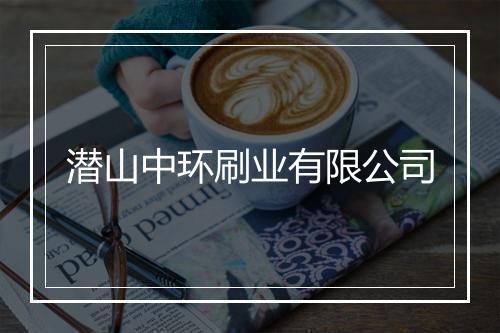 潜山中环刷业有限公司