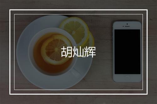 胡灿辉