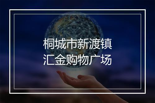 桐城市新渡镇汇金购物广场