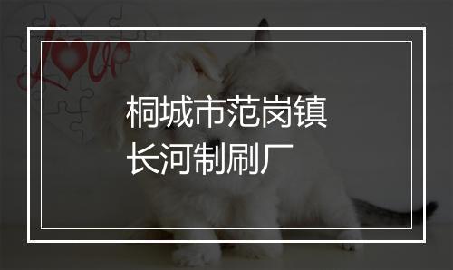桐城市范岗镇长河制刷厂