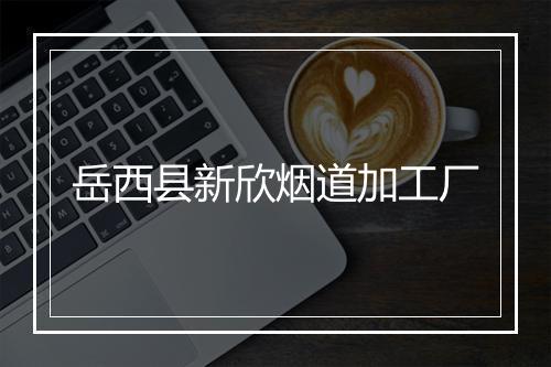 岳西县新欣烟道加工厂