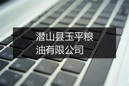 潜山县玉平粮油有限公司