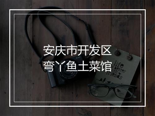 安庆市开发区弯丫鱼土菜馆
