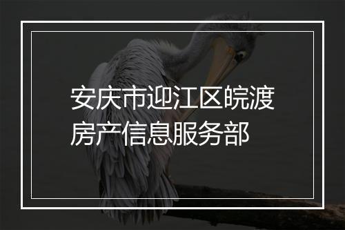 安庆市迎江区皖渡房产信息服务部