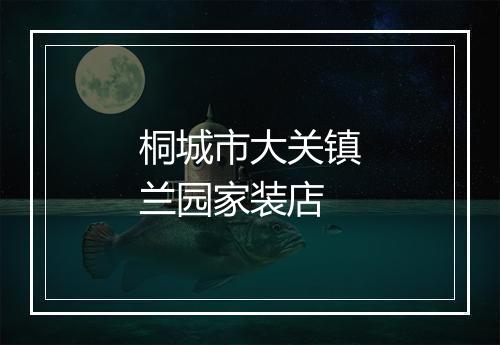 桐城市大关镇兰园家装店