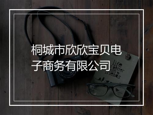 桐城市欣欣宝贝电子商务有限公司