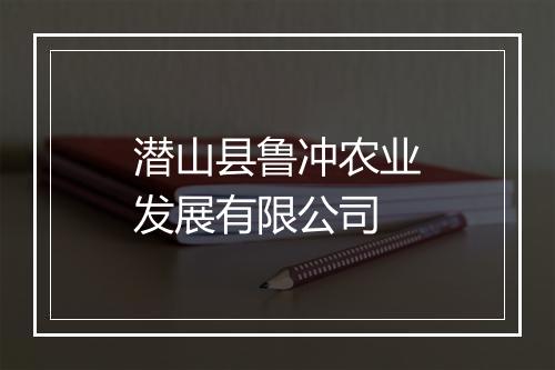 潜山县鲁冲农业发展有限公司