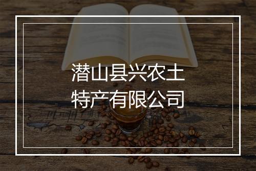 潜山县兴农土特产有限公司