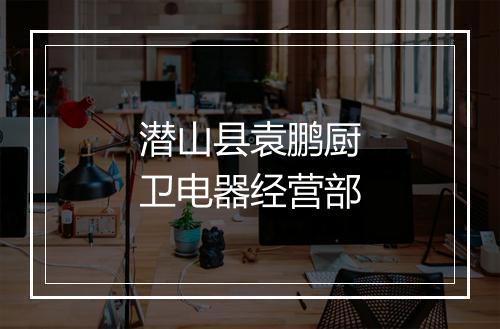 潜山县袁鹏厨卫电器经营部