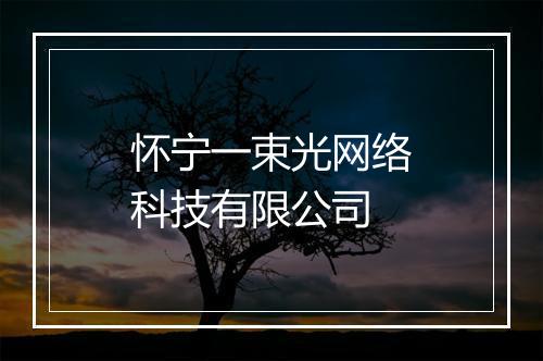 怀宁一束光网络科技有限公司