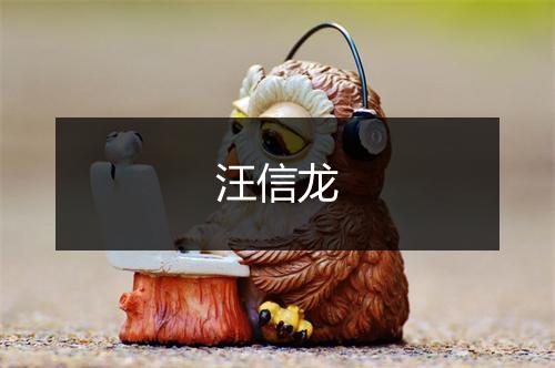 汪信龙