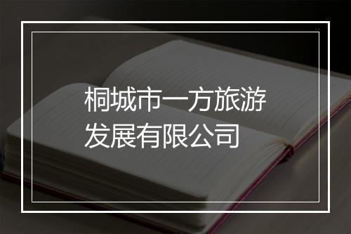 桐城市一方旅游发展有限公司