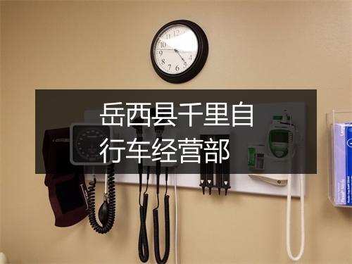 岳西县千里自行车经营部