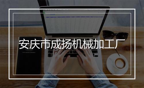 安庆市成扬机械加工厂