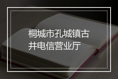 桐城市孔城镇古井电信营业厅