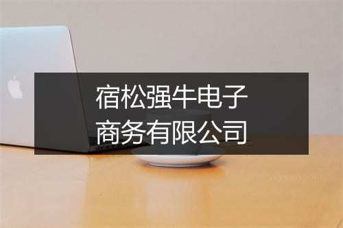 宿松强牛电子商务有限公司