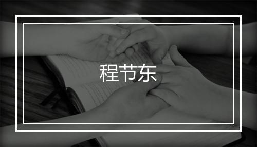 程节东