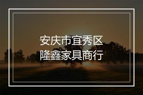 安庆市宜秀区隆鑫家具商行