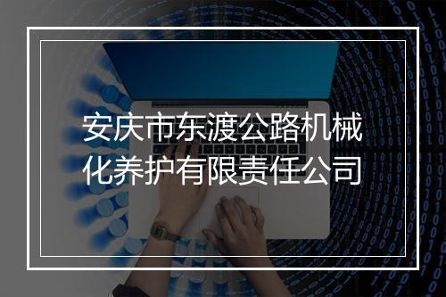 安庆市东渡公路机械化养护有限责任公司