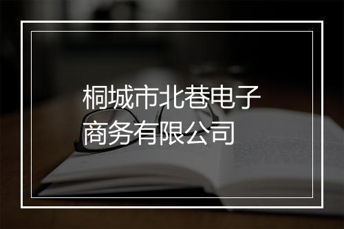 桐城市北巷电子商务有限公司