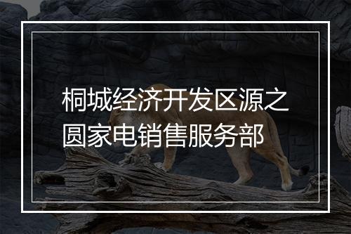 桐城经济开发区源之圆家电销售服务部