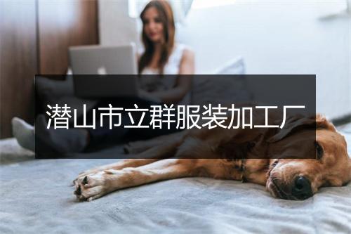 潜山市立群服装加工厂