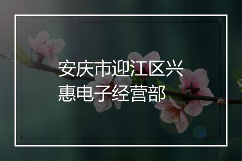 安庆市迎江区兴惠电子经营部