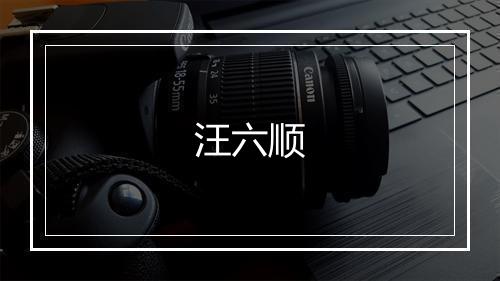 汪六顺