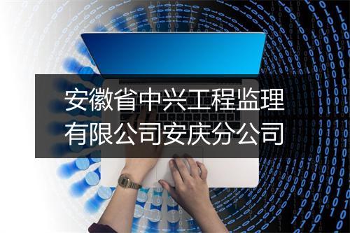 安徽省中兴工程监理有限公司安庆分公司