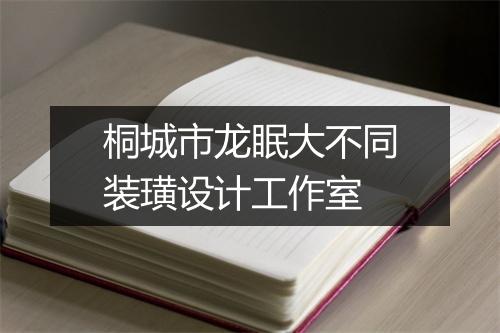 桐城市龙眠大不同装璜设计工作室