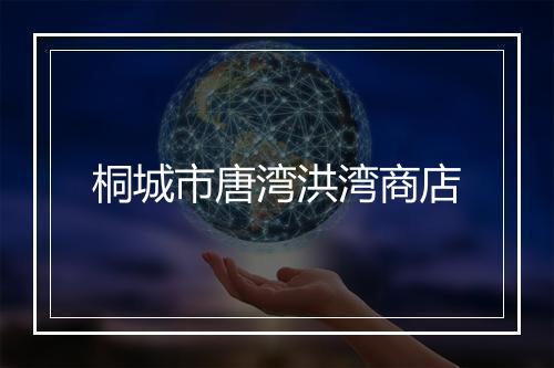 桐城市唐湾洪湾商店