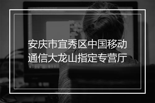 安庆市宜秀区中国移动通信大龙山指定专营厅