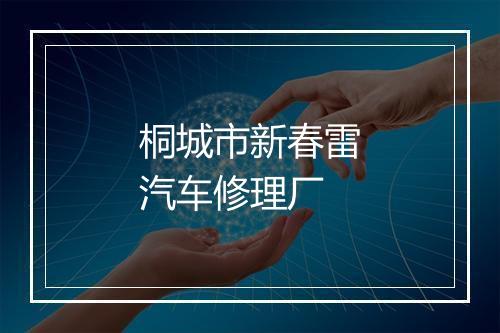 桐城市新春雷汽车修理厂