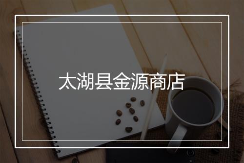太湖县金源商店