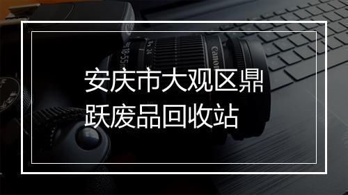 安庆市大观区鼎跃废品回收站