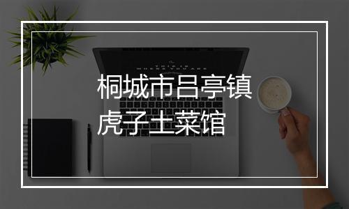 桐城市吕亭镇虎子土菜馆